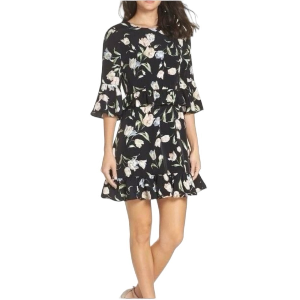 Avec Les Filles Floral Dress